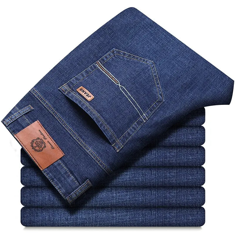 Men's Straight-Fit Denim Jeans