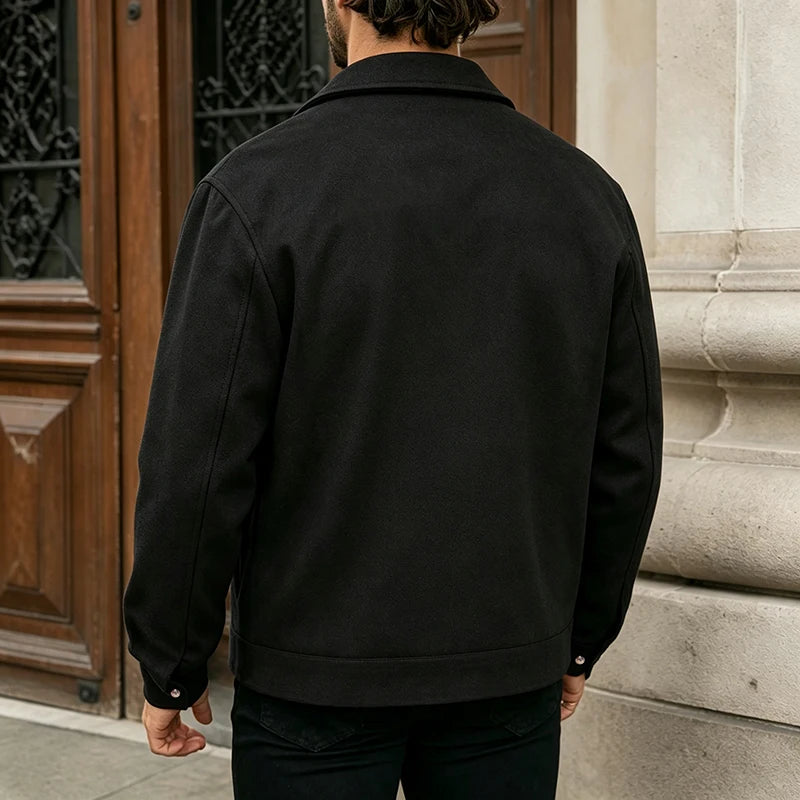 Men's Brushed Overshirt Jacket