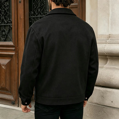 Men's Brushed Overshirt Jacket