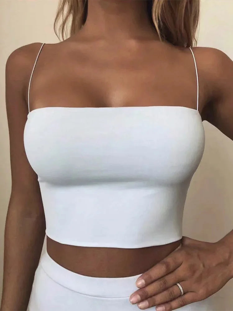 Women's Essential Cotton Crop Tank