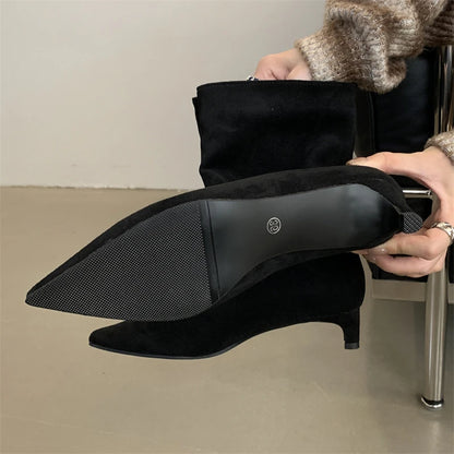 Women's Pointed-Toe Ankle Boots