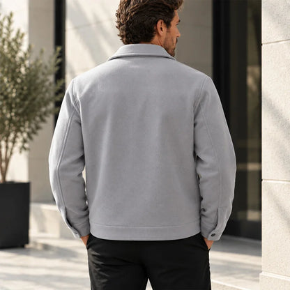 Men's Brushed Shirt Jacket