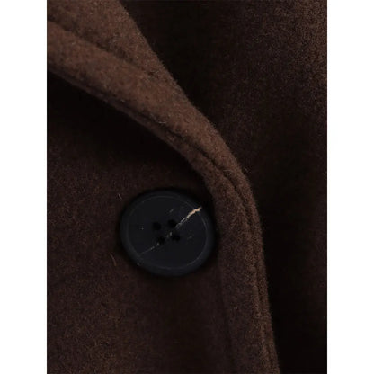 Women's Notched Long Coat