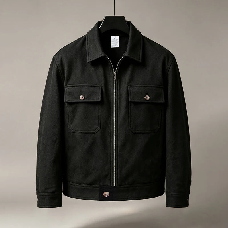 Men's Brushed Overshirt Jacket