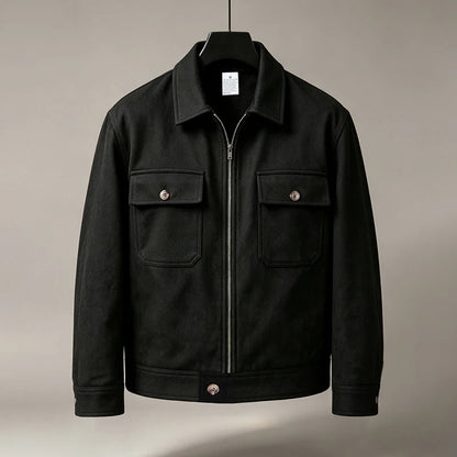 Men's Brushed Overshirt Jacket