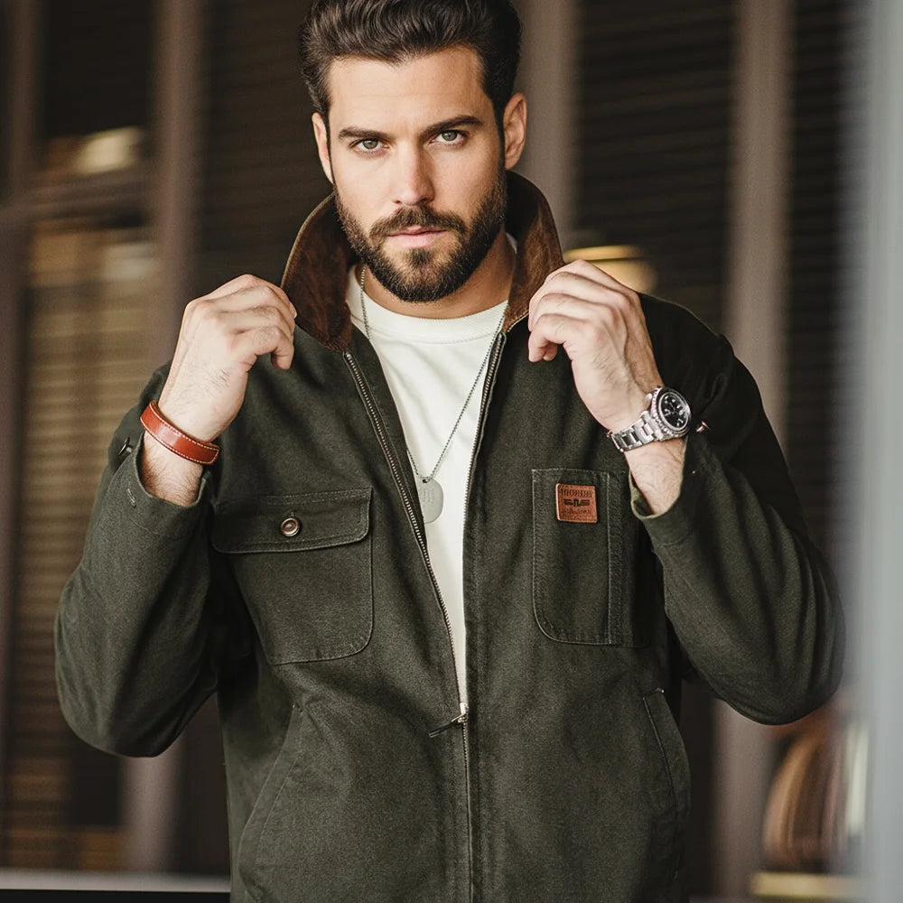 Men's Heavyweight Canvas Work Jacket