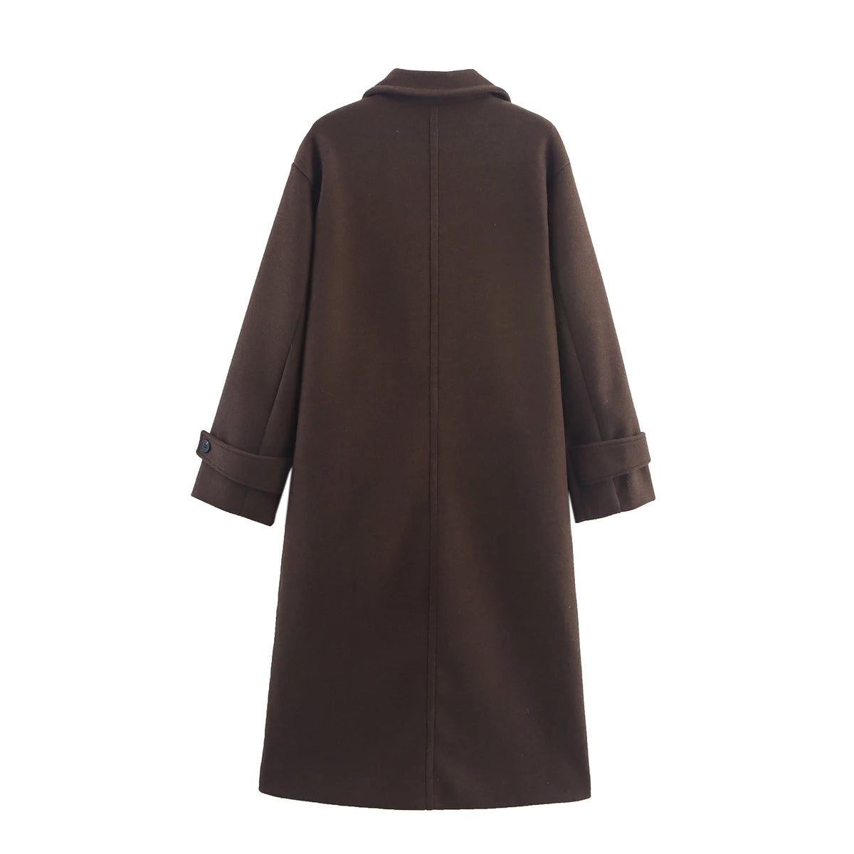 Women's Notched Long Coat