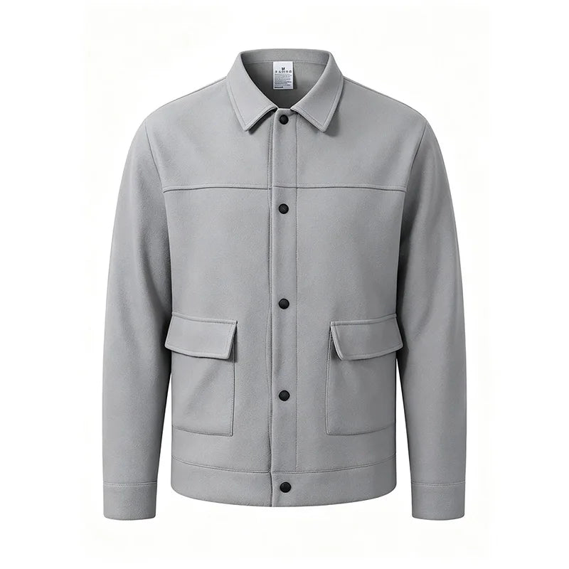 Men's Brushed Shirt Jacket