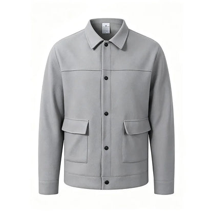 Men's Brushed Shirt Jacket