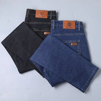 Men's Straight-Fit Denim Jeans