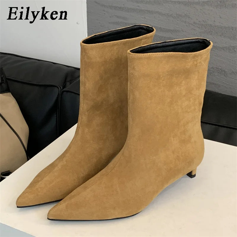 Women's Pointed-Toe Ankle Boots
