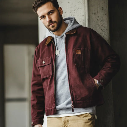 Men's Heavyweight Canvas Work Jacket