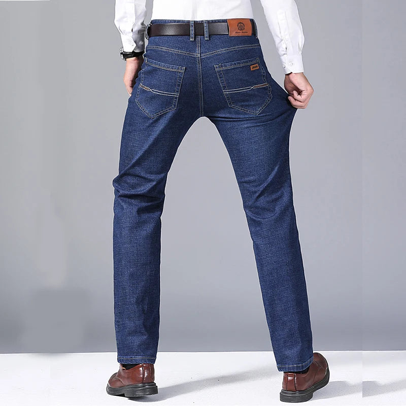 Men's Straight-Fit Denim Jeans