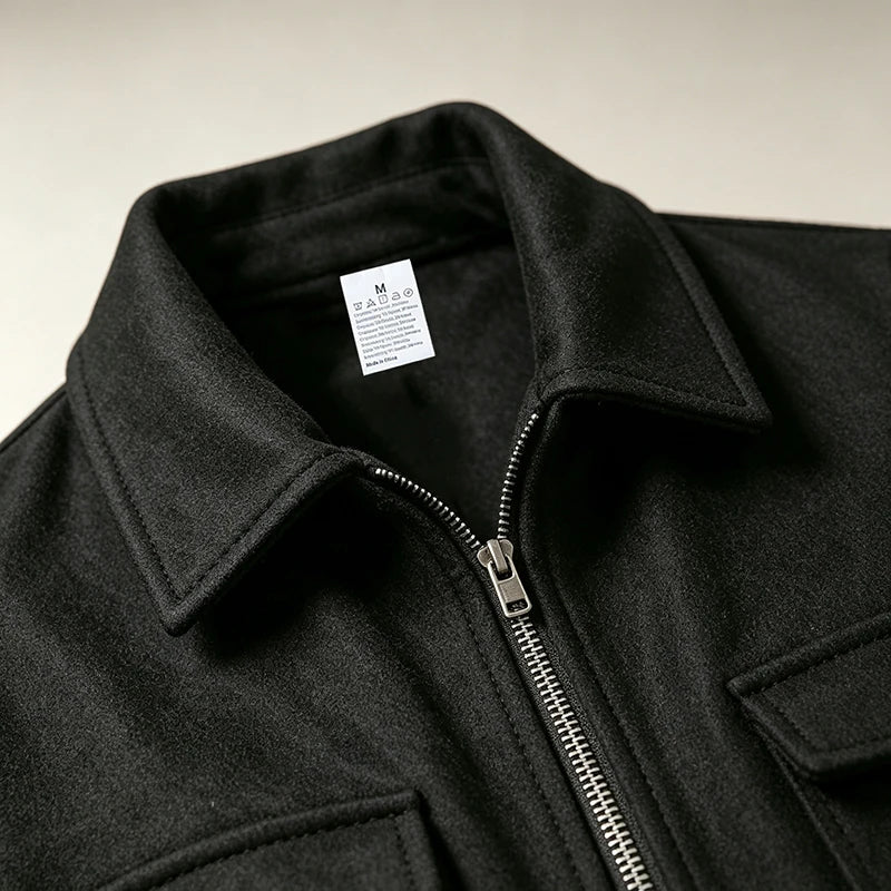 Men's Brushed Overshirt Jacket