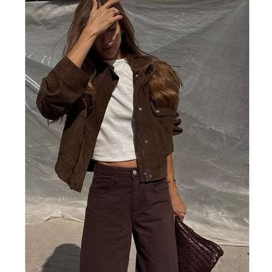 Women's Pocketed Short Jacket