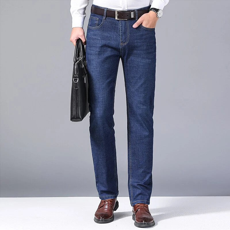 Men's Straight-Fit Denim Jeans