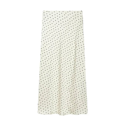Women's Satin Midi Skirt