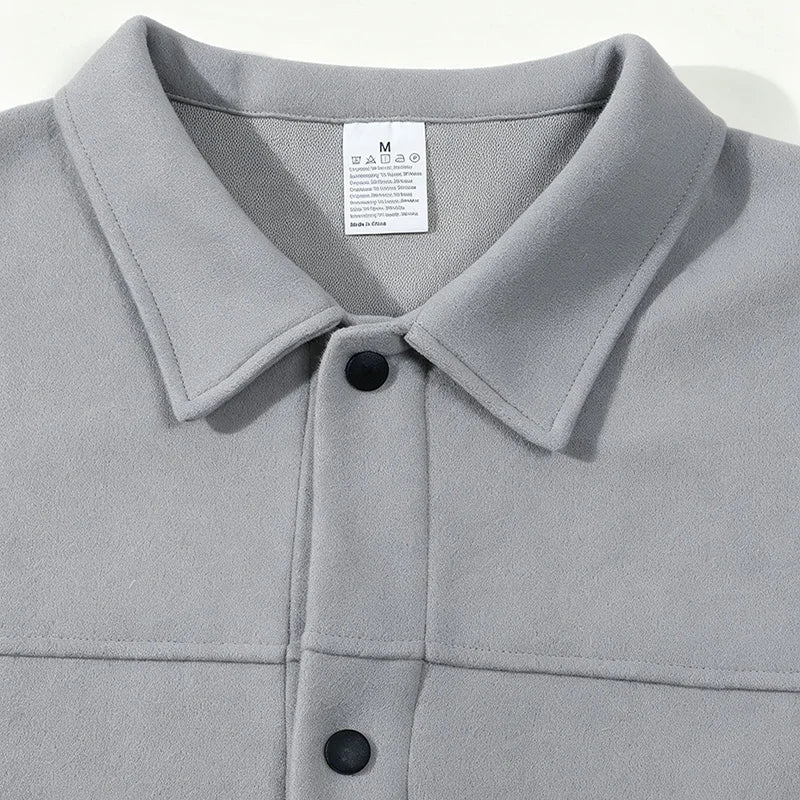 Men's Brushed Shirt Jacket