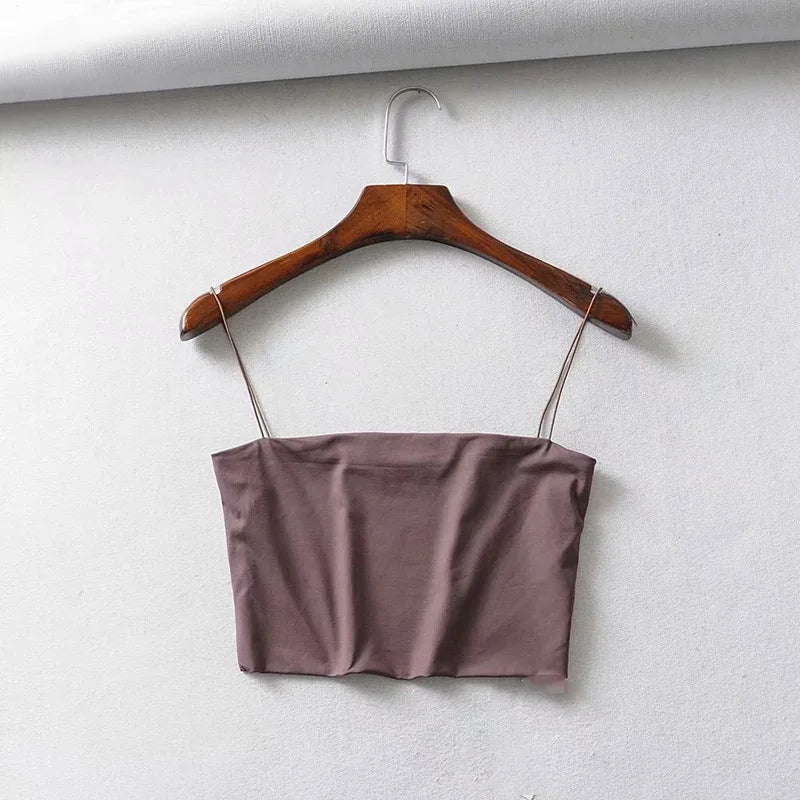 Women's Essential Cotton Crop Tank