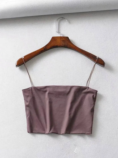 Women's Essential Cotton Crop Tank