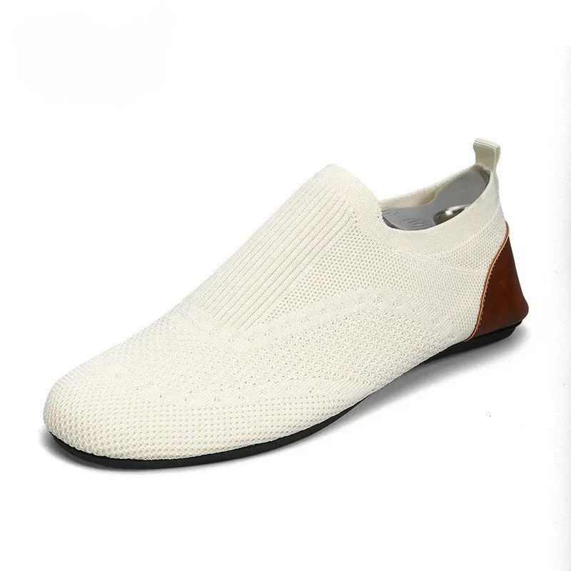 Massimos Lightweight Knit Slip-On Loafers